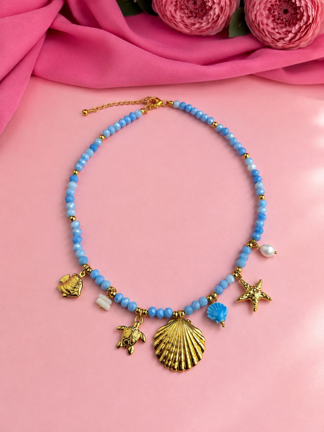 Collana con perle Maldive