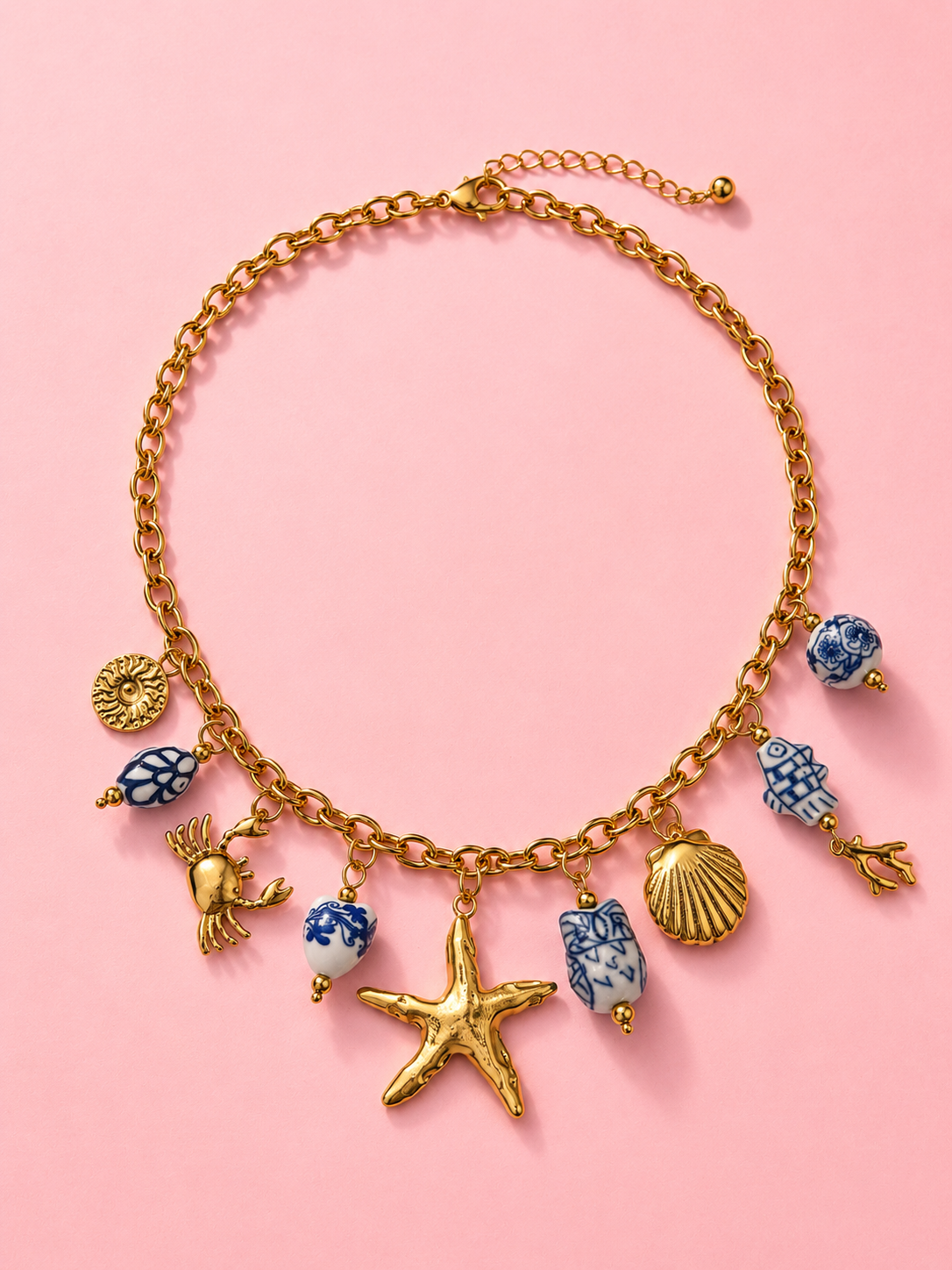 Collana con ciondoli Positano