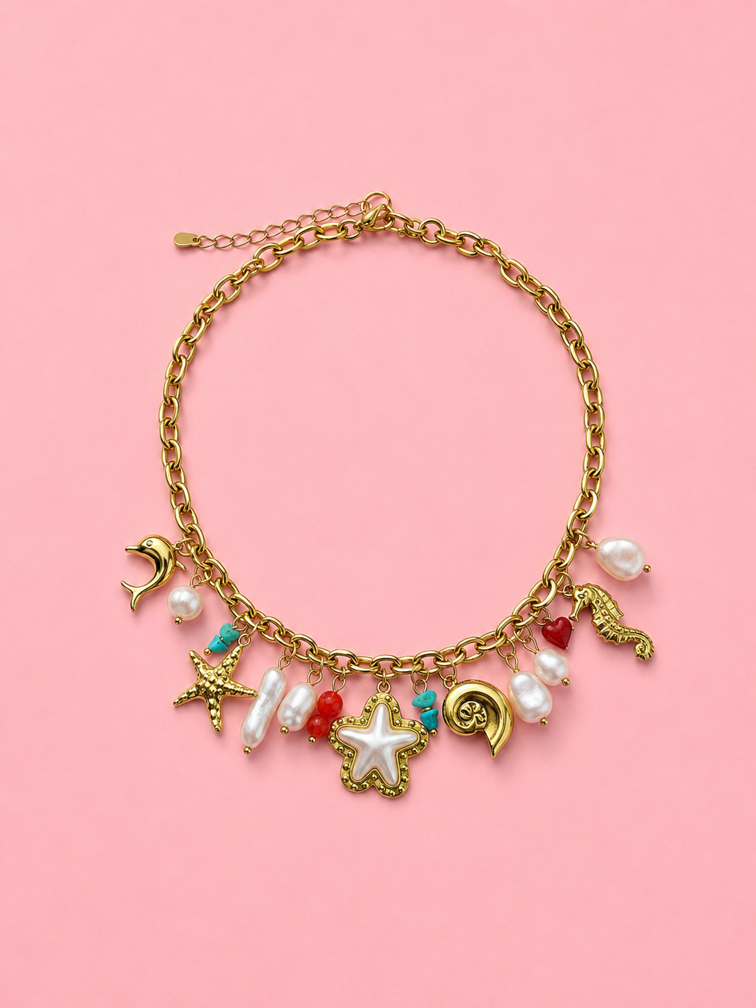 Collana con ciondoli Amalfi