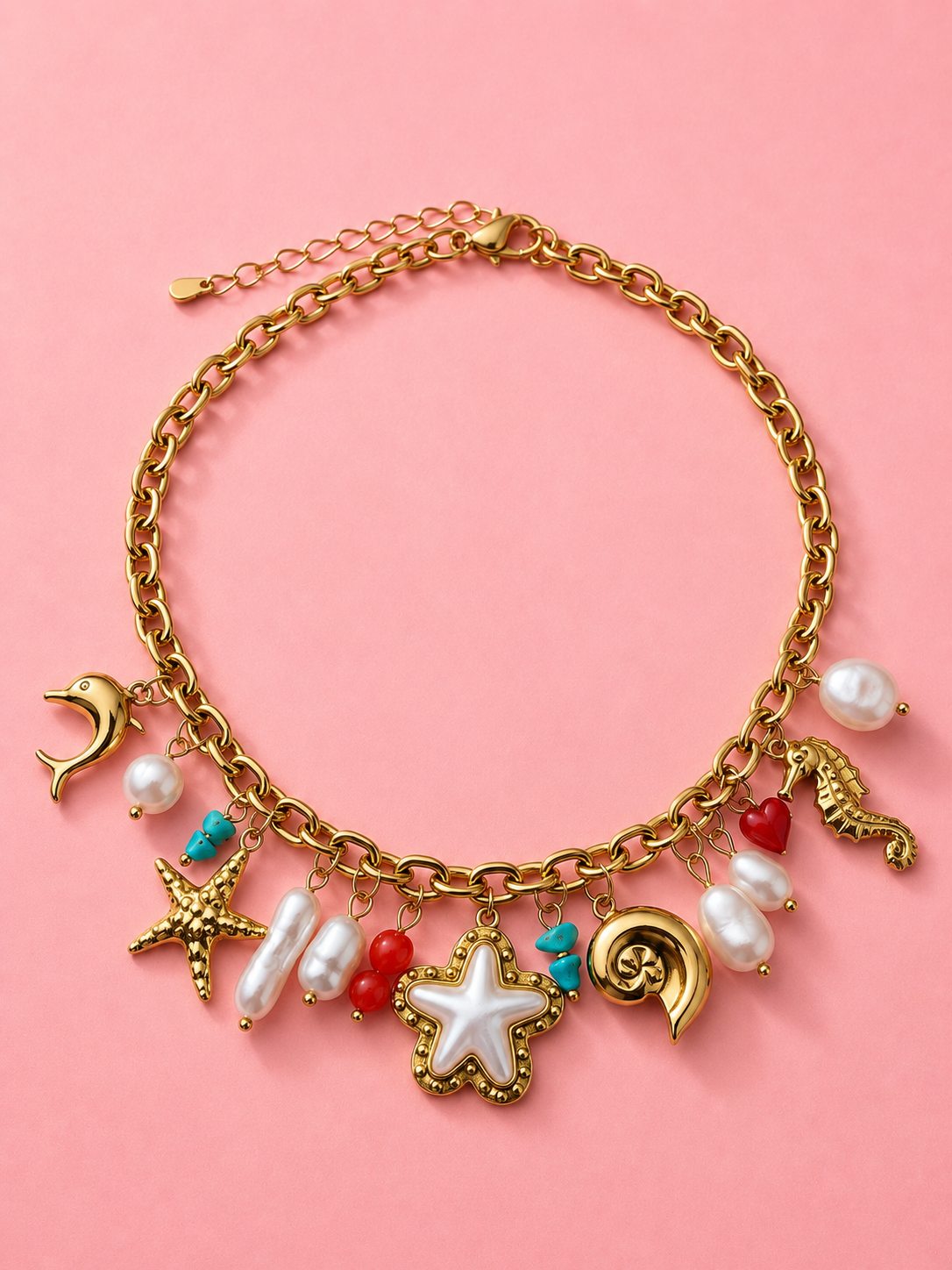 Collana con ciondoli Amalfi