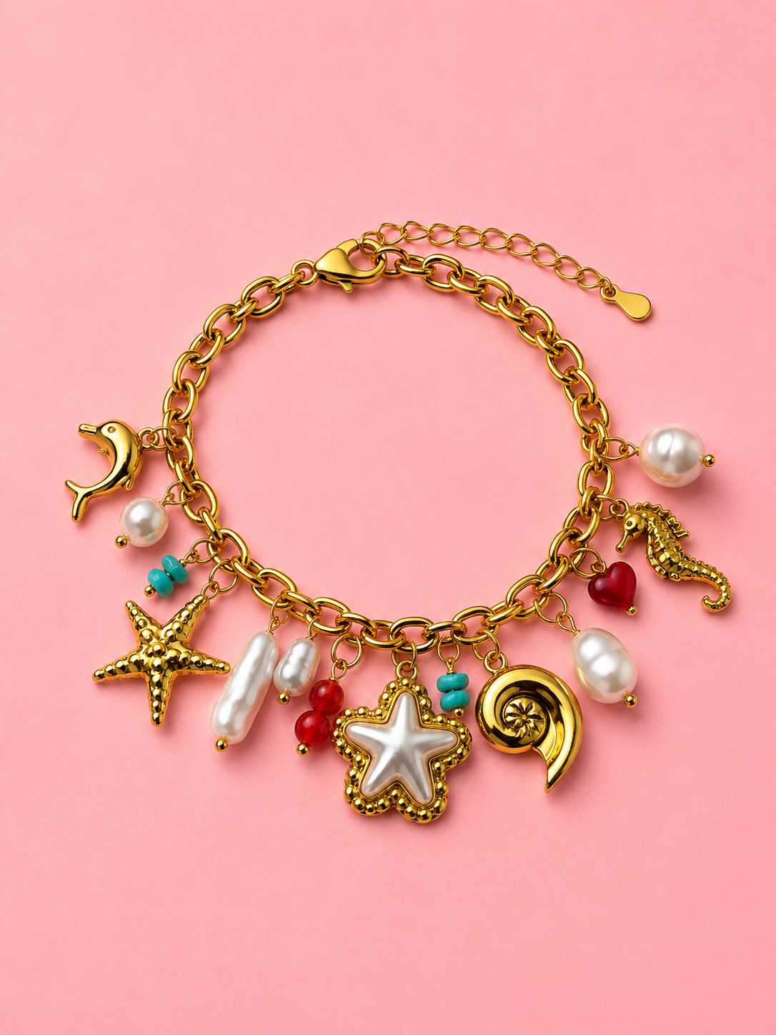 Bracciale con ciondoli Amalfi