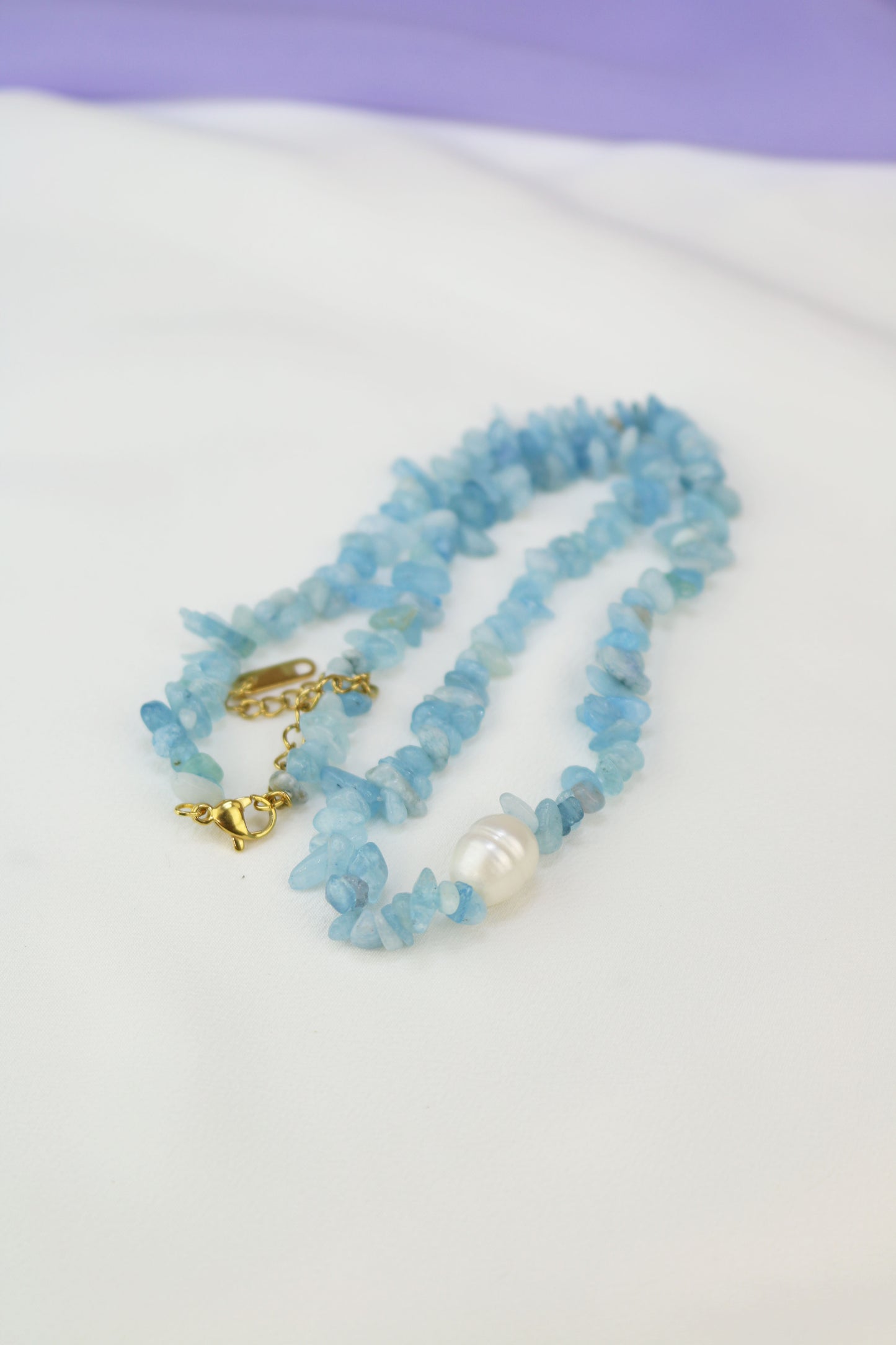 Collana Acqua Marina