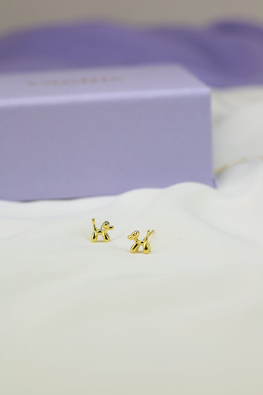 Orecchino Amore placcato oro