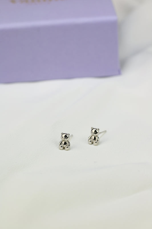 Orecchini Teddy argento