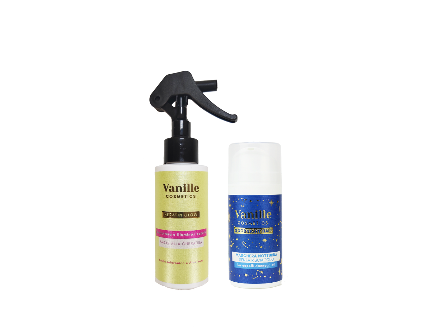 Kit Lunghezza e Capelli Protetti: Maschera Goodnight + Termoprotettore (Copia)