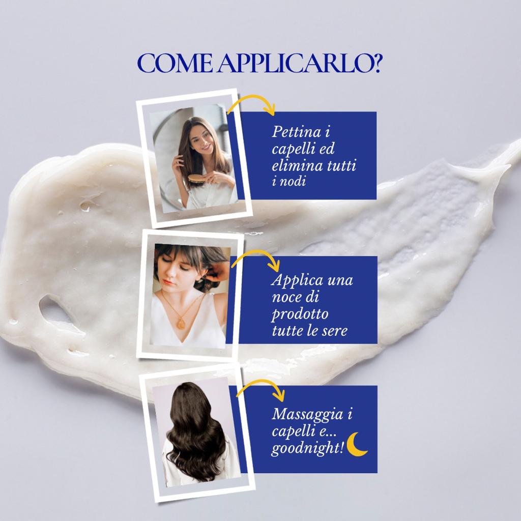 maschera capelli notte senza risciacquo