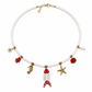Collana con perline Sirena