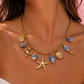 Collana con ciondoli Positano