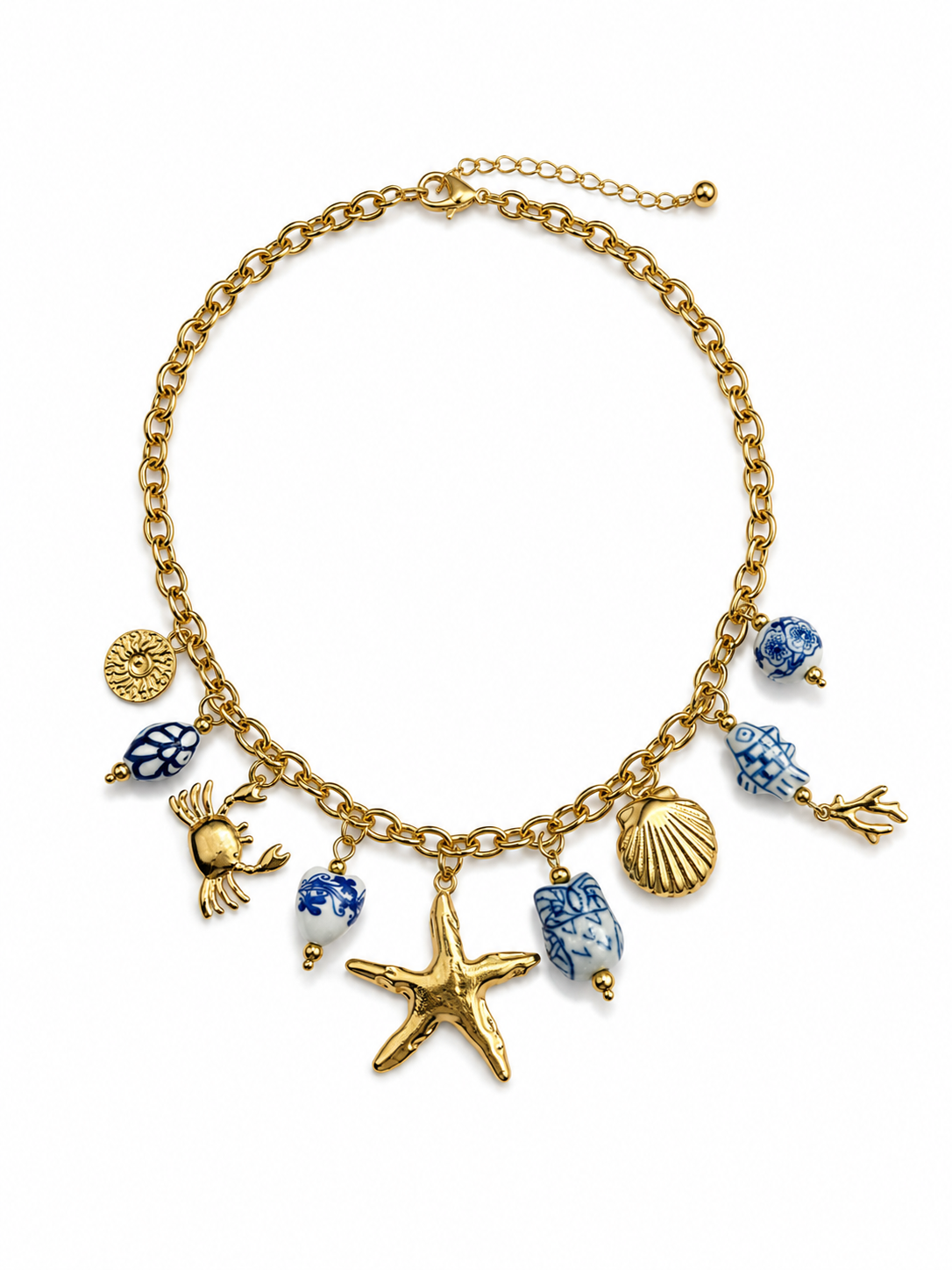 Collana con ciondoli Positano