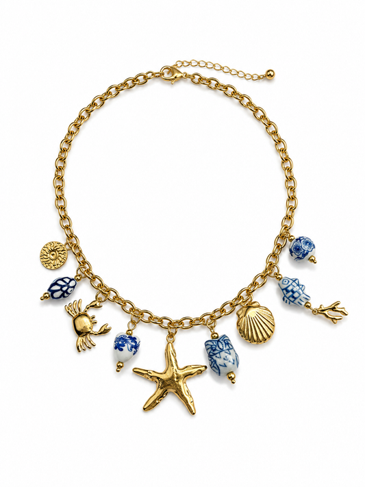Collana con ciondoli Positano
