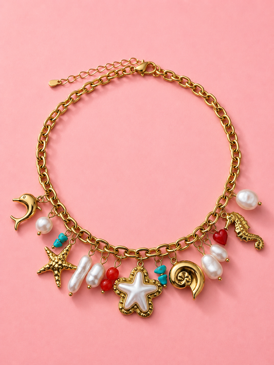 Collana con ciondoli Amalfi