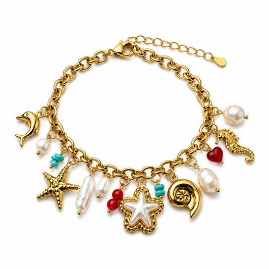 Bracciale con ciondoli Amalfi