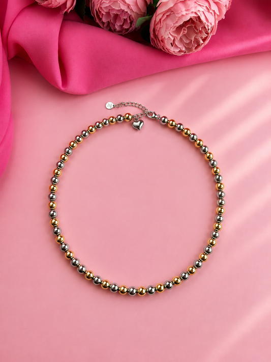 Collana a sonagli Fabia piccola multicolor