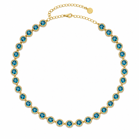 Collana Kim Azzurra