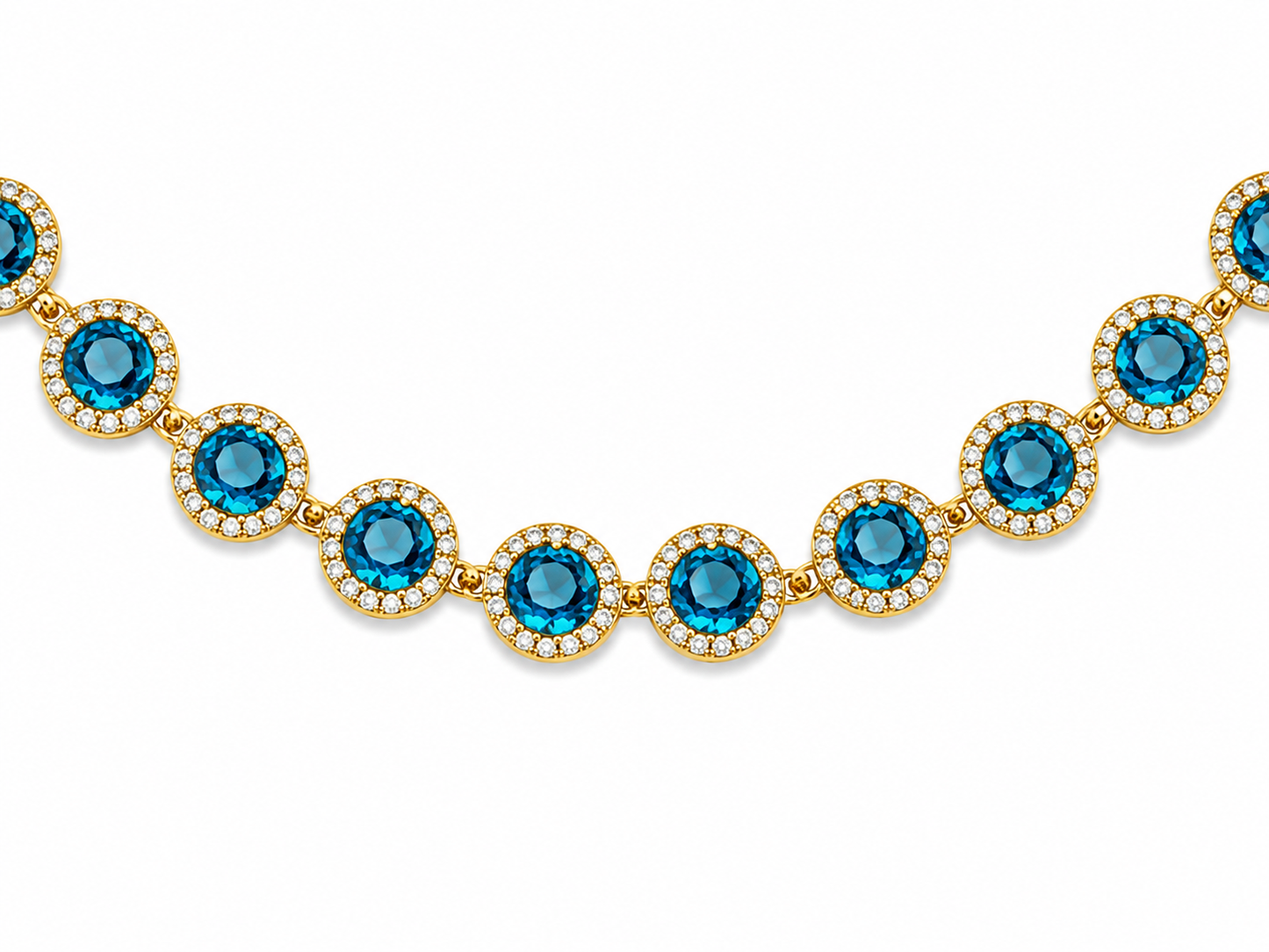 Collana Kim Azzurra
