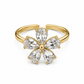 Anello Fiore d'Ibisco
