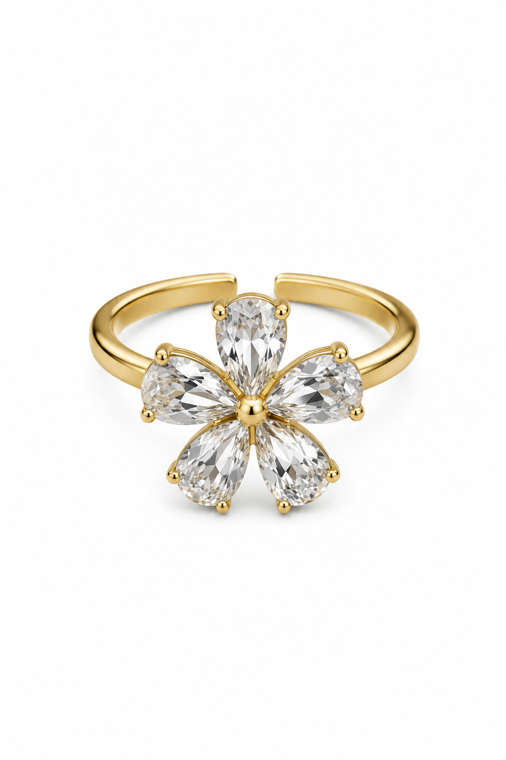 Anello Fiore d'Ibisco
