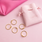 Set 5 Anelli Fedine Gold