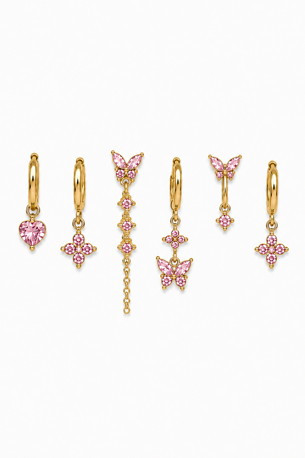 Set Orecchini Farfalla