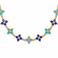 Collana Fiore blu
