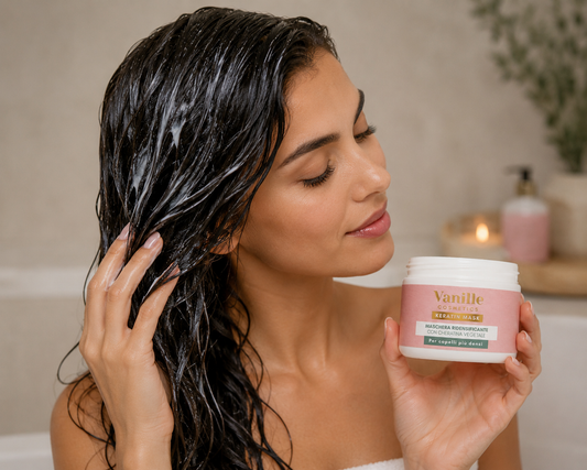 Maschera Capelli alla Cheratina