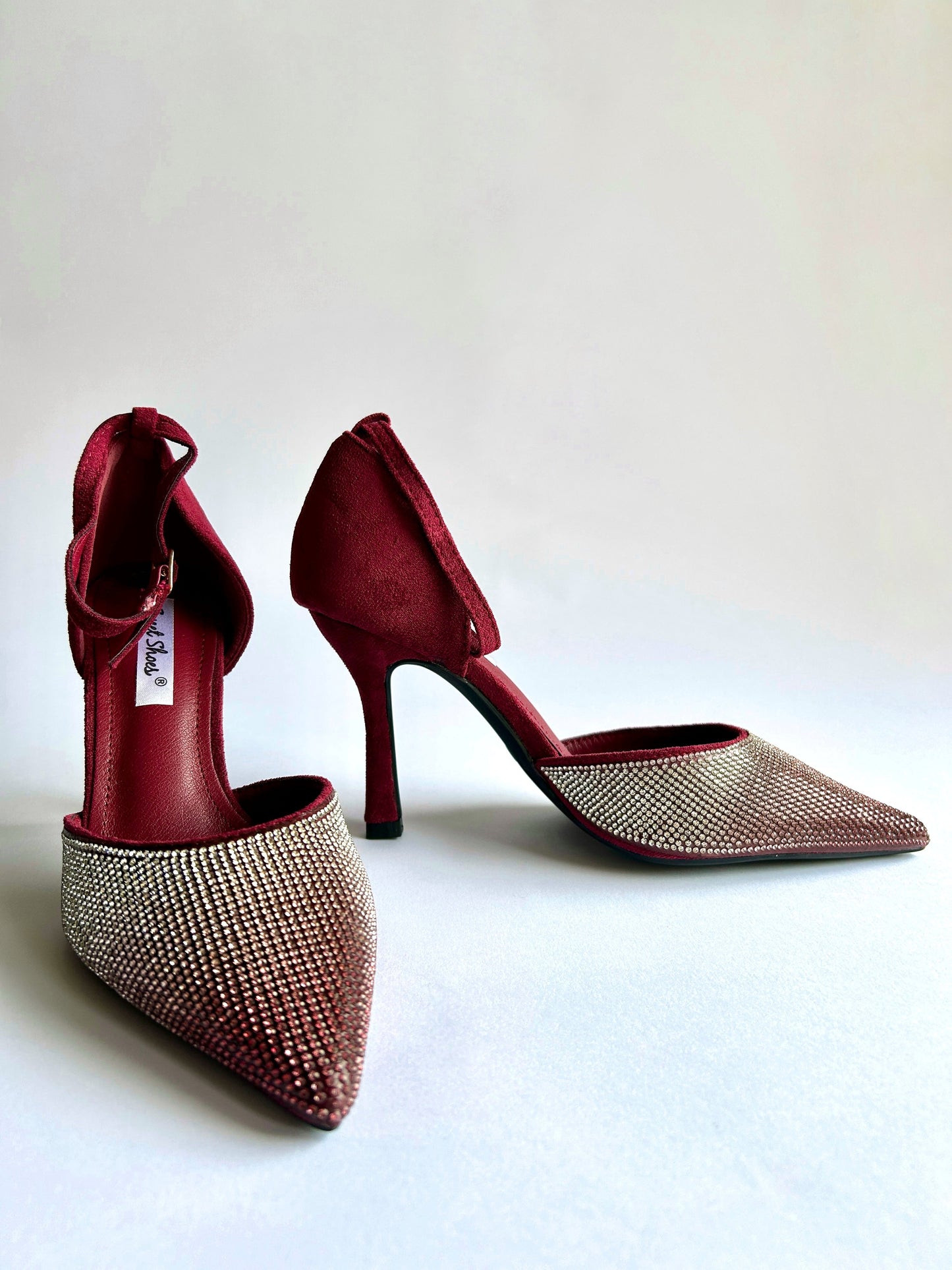 Scarpe décolleté cristallo