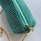 Borsa Gaia strass a cilindro