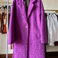 Cappotto Viola
