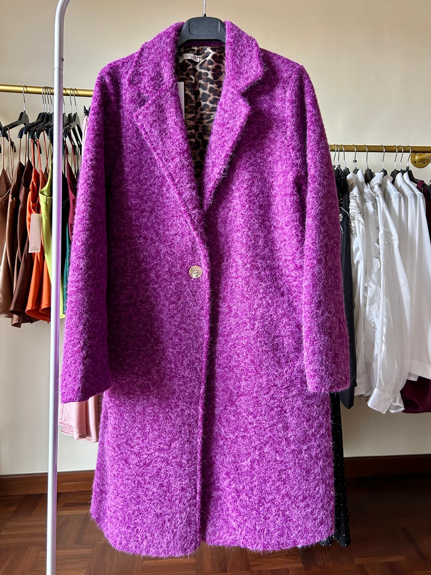 Cappotto Viola