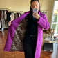 Cappotto Viola