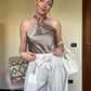 Top Claudia con gioiello