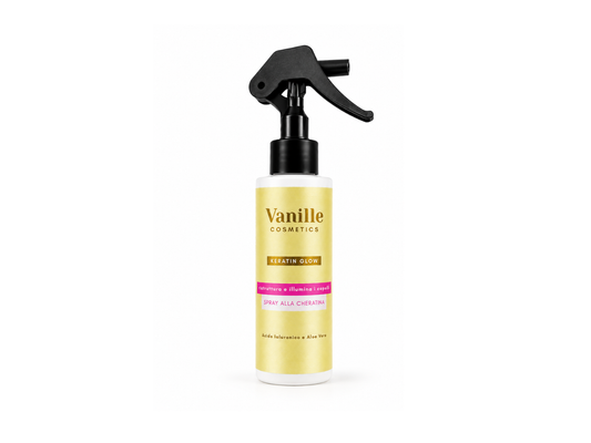 Spray alla cheratina per capelli